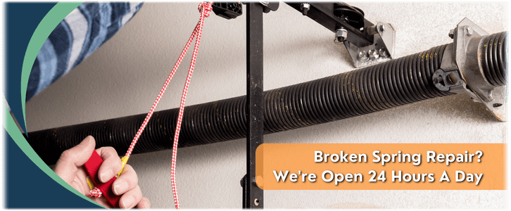 Broken Garage Door Spring Repair Malden MA
